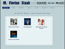 Tablet Screenshot of florianstaab.com